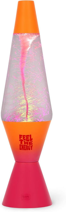 Legami - Tornado Feel The Energy LED Lamp, Multicolored Light, Light Effect, USB/DC Power Cable Included, Indoor Use Only, 9 x 37 cm