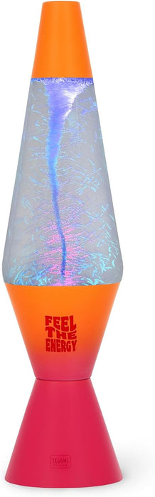 Legami - Tornado Feel The Energy LED Lamp, Multicolored Light, Light Effect, USB/DC Power Cable Included, Indoor Use Only, 9 x 37 cm