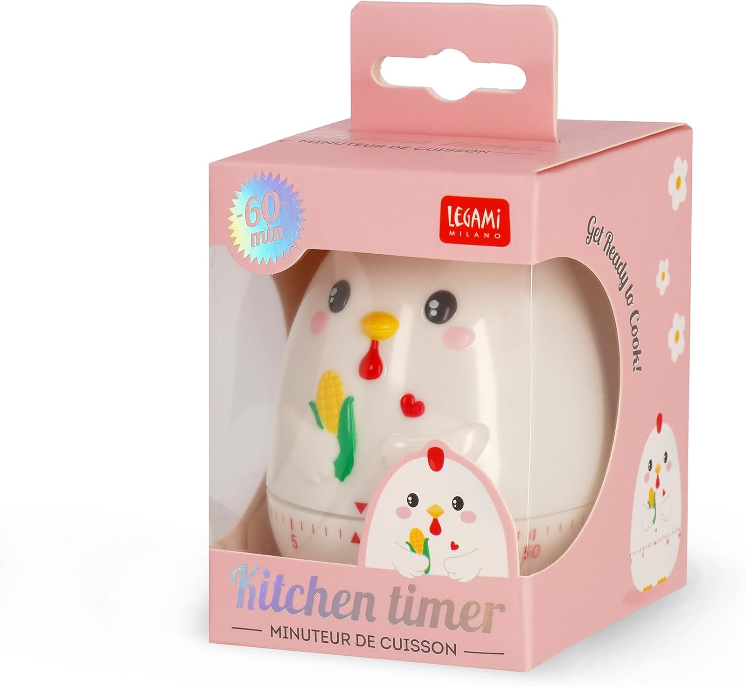 Legami Timer, White, Regular