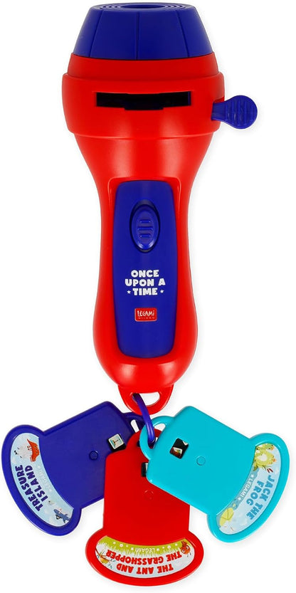 Legami Story Projector Flashlight - Once Upon A Time - Red