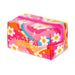 Legami - Make-up Queen, Metal and TPU, Daisy Theme, Large Capacity, Zip Closure, Make Up Bag, 18 x 14 cm, Pink, Makeup Bag