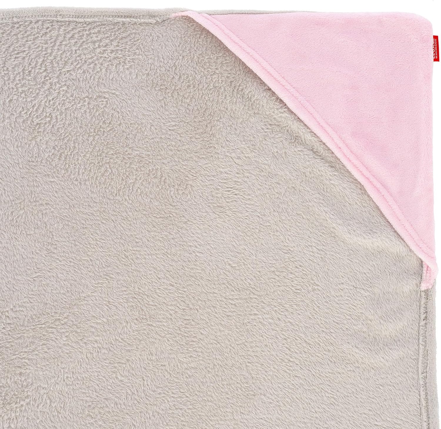 LEGAMI - Cosy Hugs! Kitty Hooded Blanket with Hand Warmer Pockets and Hood, Polyester Blanket, Button Closure, 150 x 125 cm, gray, Einzelbett