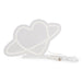 Legami Neon Effect LED Light Up Sign Home Decoration Saturn 27 x 17.5 x 8 cm