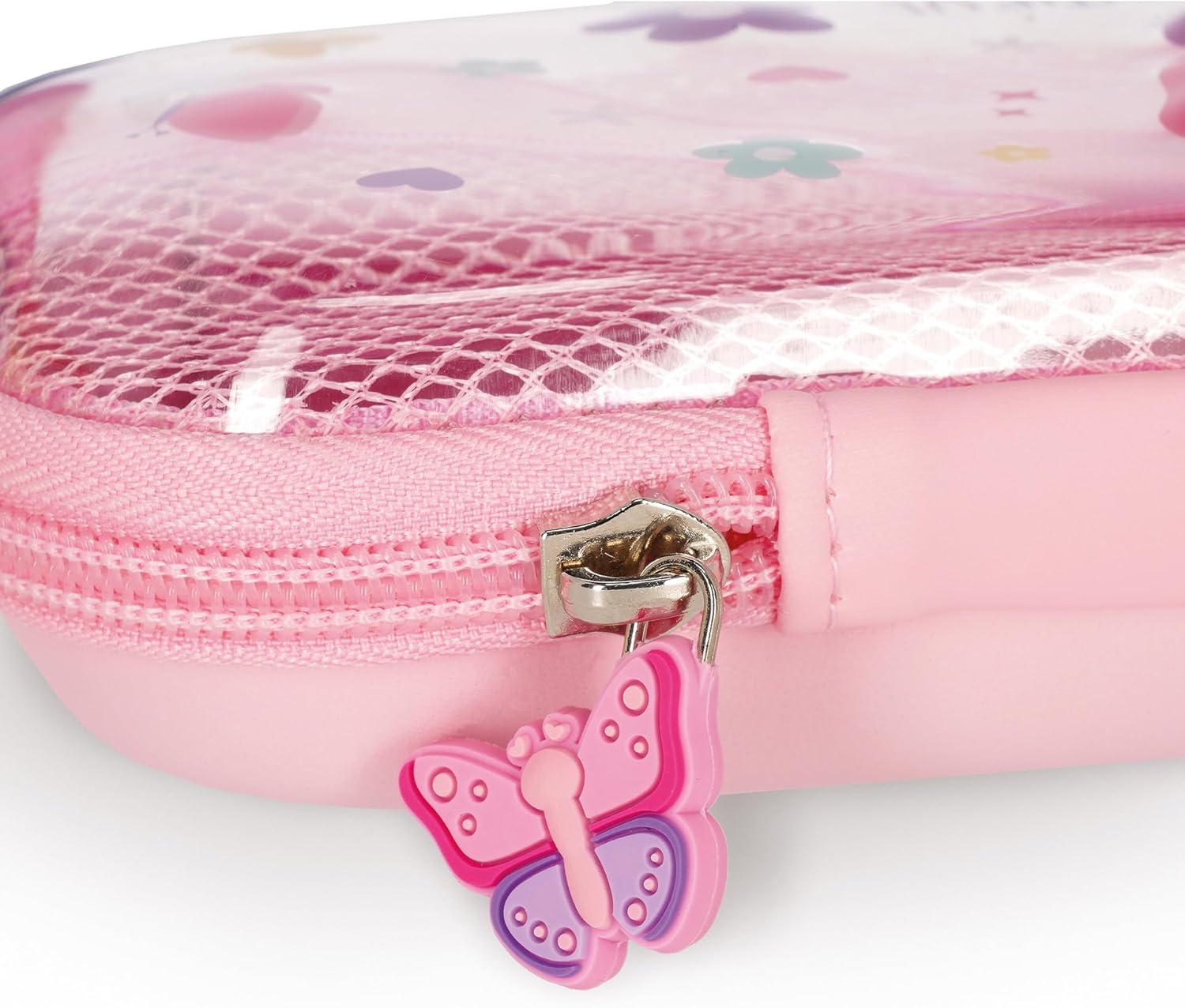 Legami - Wonderwow Pencil Case, 2 Compartments and Pen Holder Inside, Mesh Compartment, Zipper Closure, 23 x 11 x 5 cm
