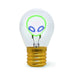 LEGAMI - Light Bulb Shaped Table Lamp, Rechargeable with USB Cable, Wireless, Bulbs Fiction, Alien Theme, 6.8 x 10.3 cm
