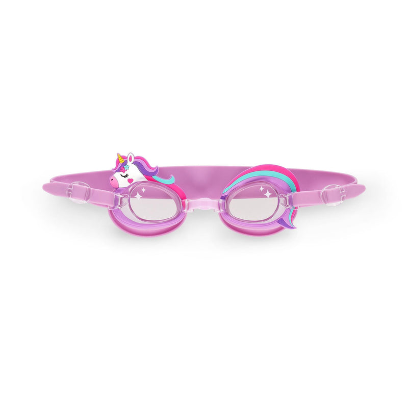 Legami - Swimming Goggles Kids Swimming Goggles Anti Fog Lenses UV Protection with Elastic Band and Adjustable Nose Bridge