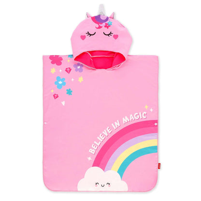 Legami Towelling Poncho For Kids - Unicorn