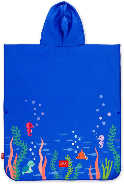 Legami Towelling Poncho For Kids - Shark