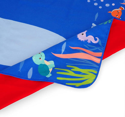 Legami Towelling Poncho For Kids - Shark