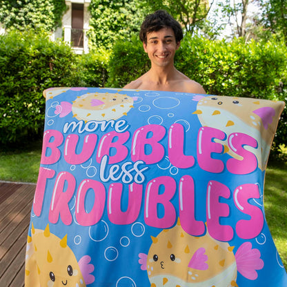 Legami Beach Towel - Pufferfish