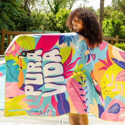 Legami Beach Towel - Pura Vida