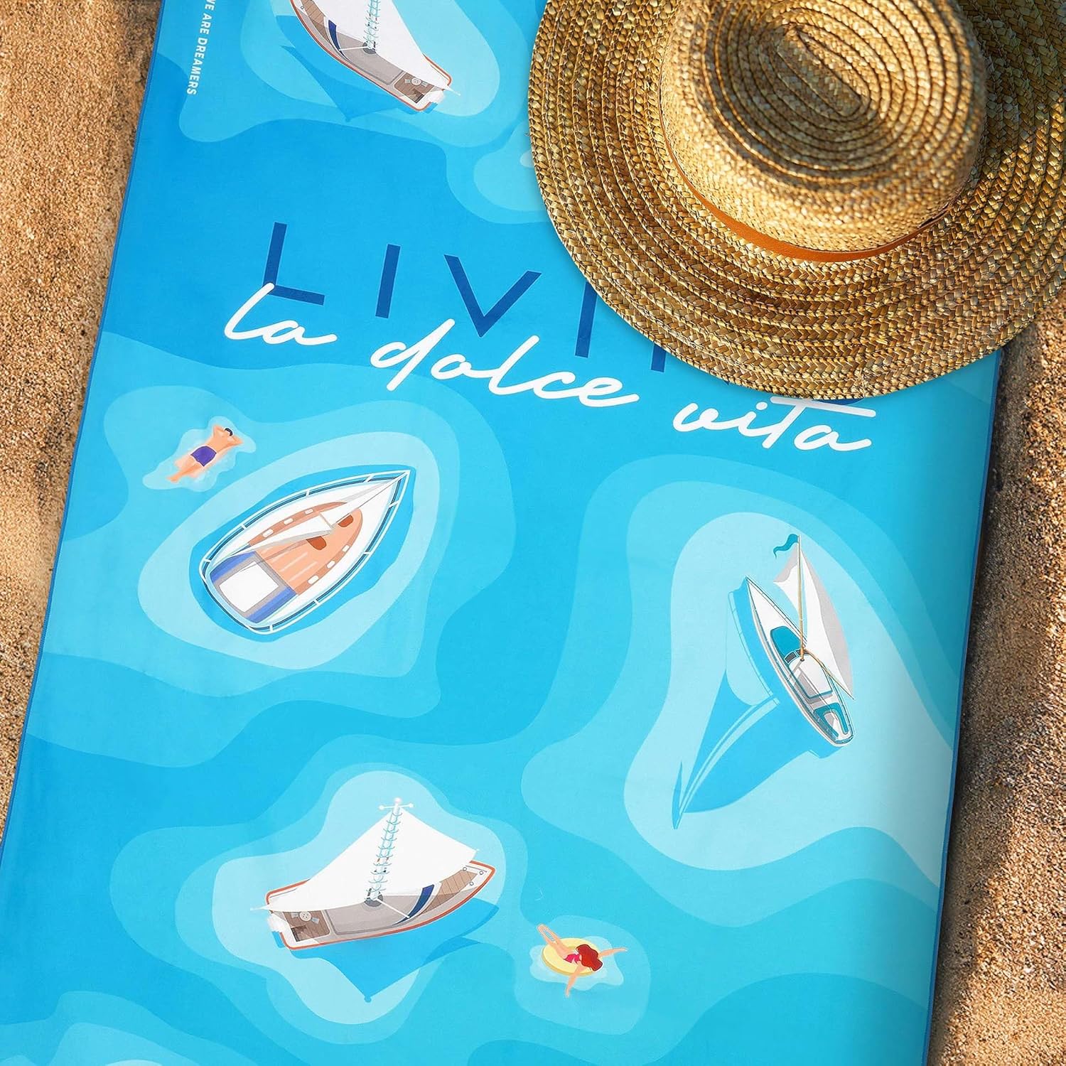 Legami Beach Towel - La Dolce Vita