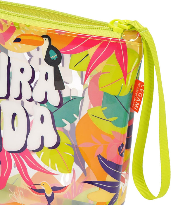 Legami Women Pochette Mare Sea Clutch Bags, Yellow, Small