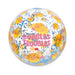 Legami - Inflatable Beach Ball, PVC Inflatable Ball, Soft for Kids, Beach Parties, Inflatable for Football Playing, Volleyball, Diameter 40 cm