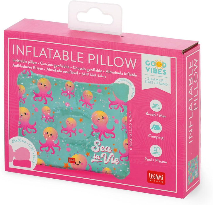 Legami Inflatable Pillow - Octopus