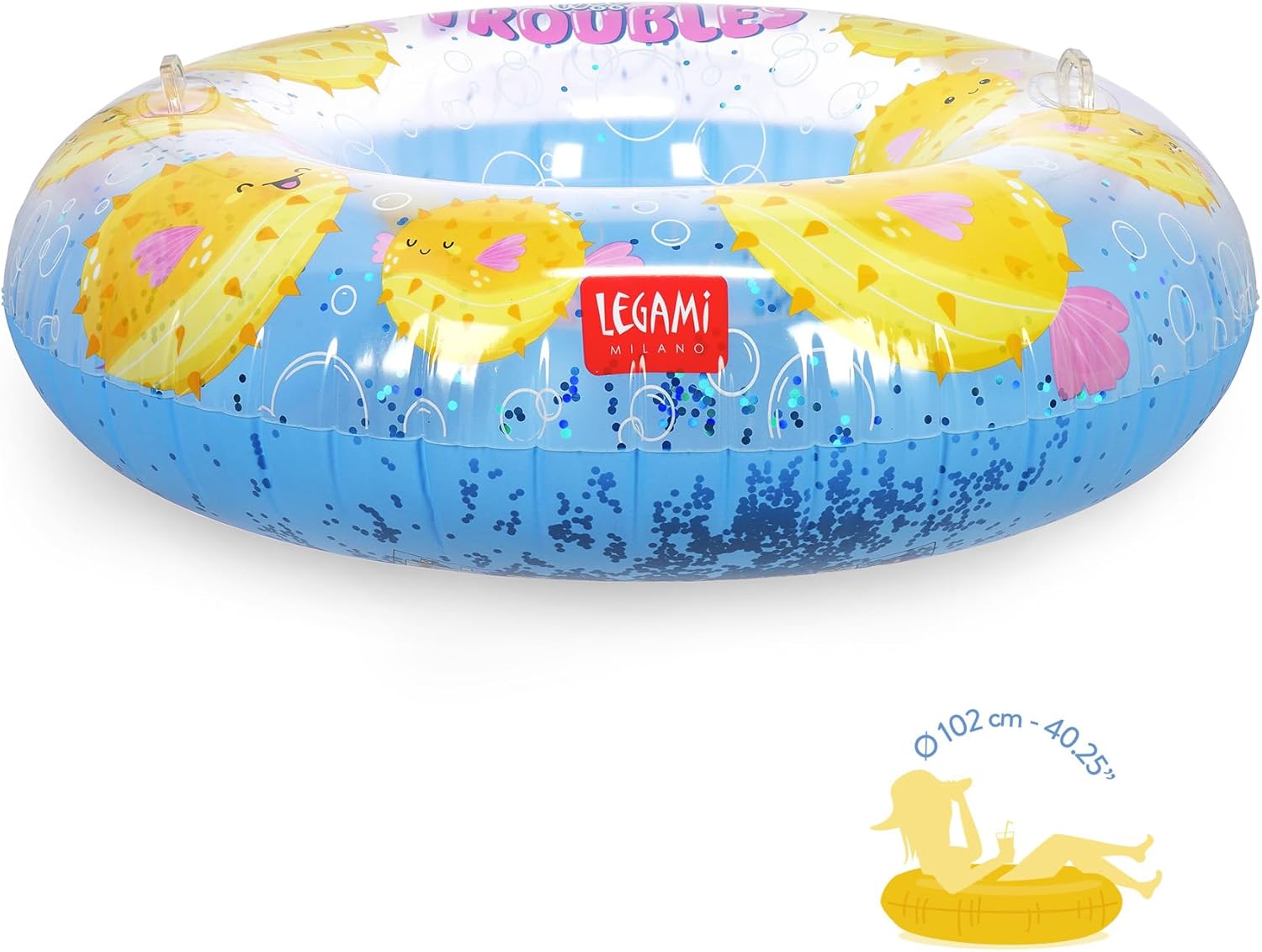 LEGAMI Uni Youth Maxi Inflatable Swimming Ring for Pool