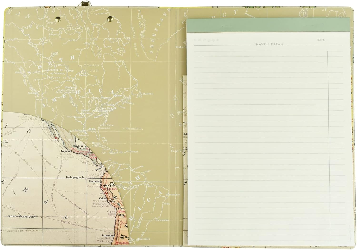 Legami - clipboard folder - travel