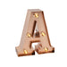LEGAMI Mini Decorative Letter - A (Wood, 1 Piece