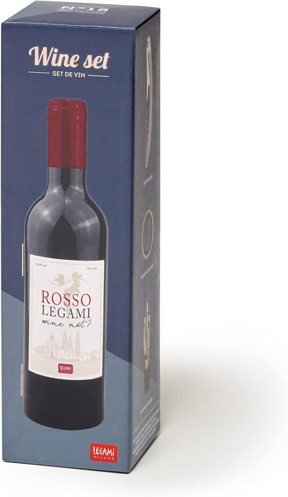 Legami BTL0001 Wine Sets, Plastic Steel