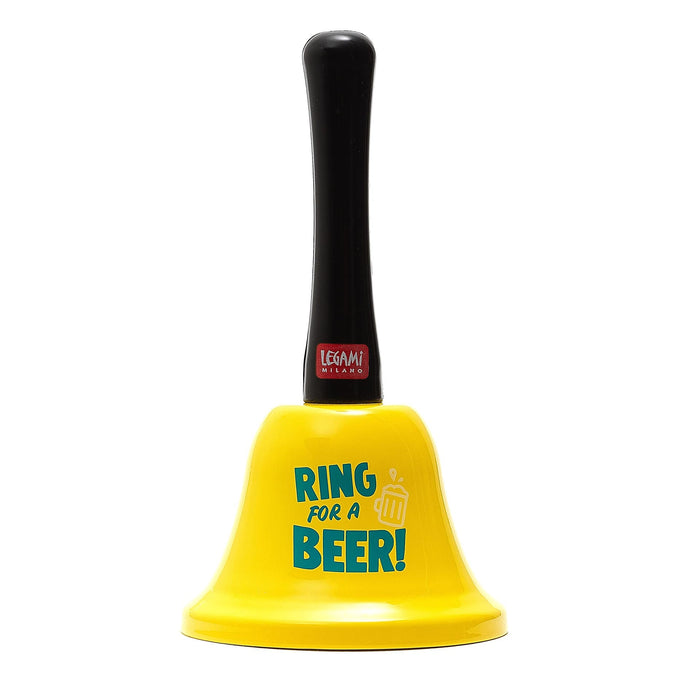 Legami - Ring for Beer Bell, Ergonomic handle, Ø 7.5 cm, Beer Theme