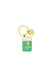LEGAMI Unisex Enameled Metal Keychain Enamel Metal Keychain, What a Key Ring!, L 7 cm, Zinc, Scooter Theme, Spiral Ring, Polished Finish, Brilliant Colours, Charm for Embellishing the Bag