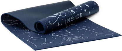 Legami - Tappetino Fitness, Superficie antiscivolo, con Tracolla da trasporto, Spessore 6 mm, 183x61 cm, per Yoga, Pilates, Meditazione e Ginnastica, Tema