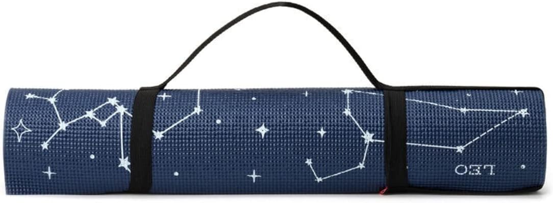 Legami - Tappetino Fitness, Superficie antiscivolo, con Tracolla da trasporto, Spessore 6 mm, 183x61 cm, per Yoga, Pilates, Meditazione e Ginnastica, Tema