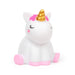 Legami - Night Light for Children, 4 Colours, Batteries Included, 20 Hours of Autonomy, 10.5x11.5cm, Unicorn Theme