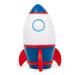 Legami - Night Light for Children, 4 Colours, Batteries Included, 20 Hours of Autonomy, 9.7 x 14 cm, Space Theme
