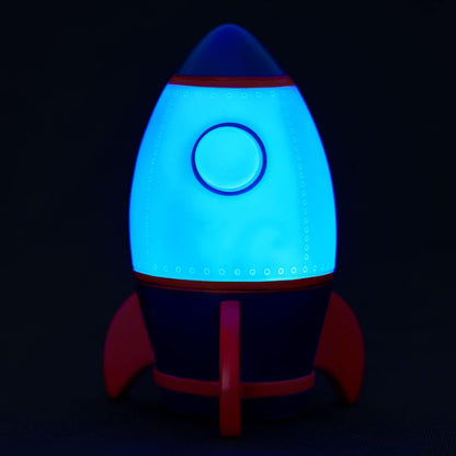 Legami - Night Light for Children, 4 Colours, Batteries Included, 20 Hours of Autonomy, 9.7 x 14 cm, Space Theme