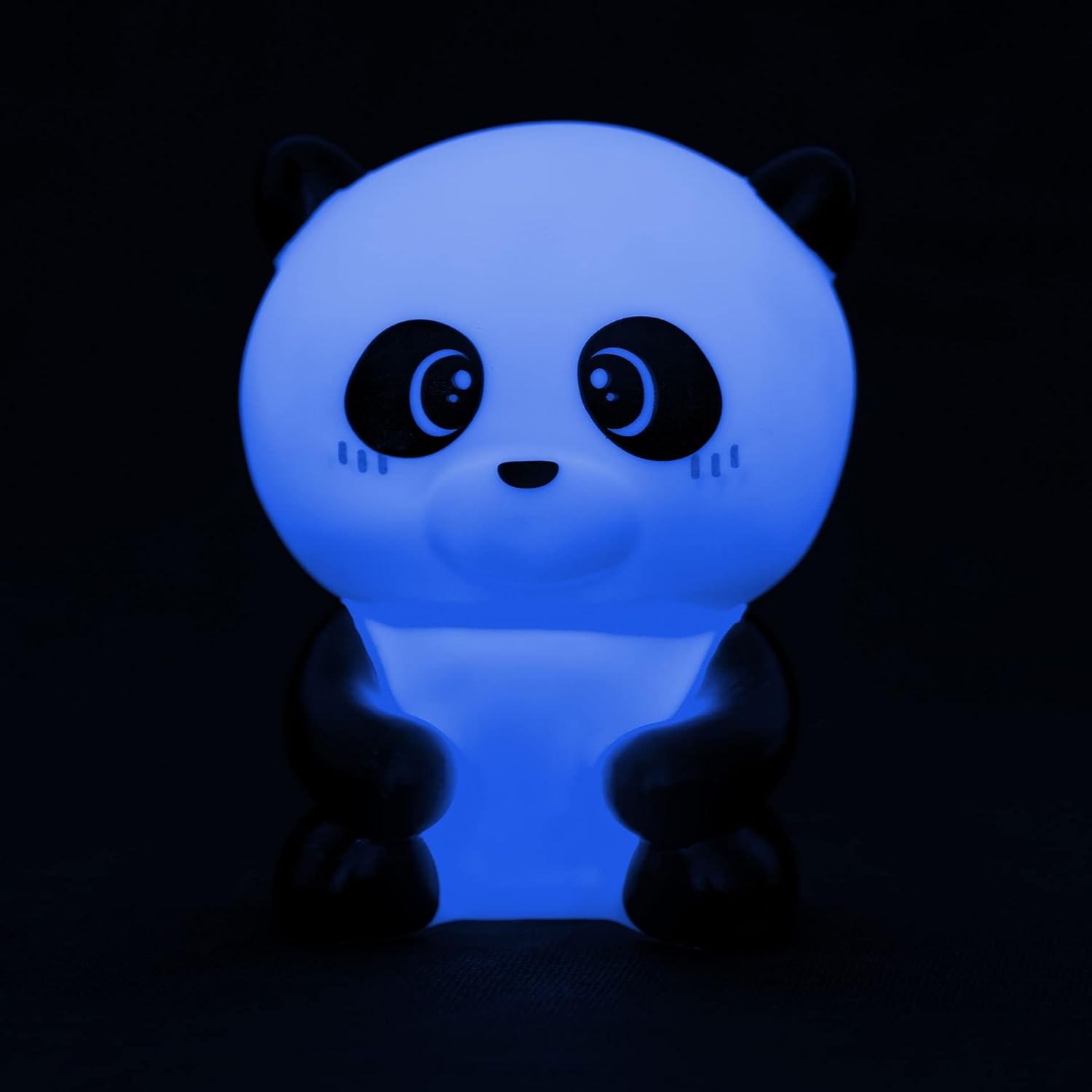 Legami - Night Light for Children, 4 Colours, Batteries Included, 20 Hours of Autonomy, 9x11.5cm, Panda Theme