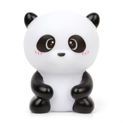 Legami - Night Light for Children, 4 Colours, Batteries Included, 20 Hours of Autonomy, 9x11.5cm, Panda Theme