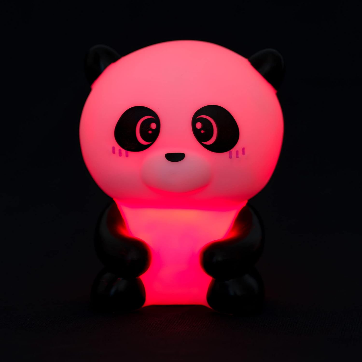Legami - Night Light for Children, 4 Colours, Batteries Included, 20 Hours of Autonomy, 9x11.5cm, Panda Theme