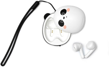 Legami - Bluetooth Earphones, Wireless Headphones, 5 Hours Playback, Automatic Connection iOS and Android, Dual Built-in Microphone, Touch Sensor, Charging Cable Included, 5.5 x 7 cm