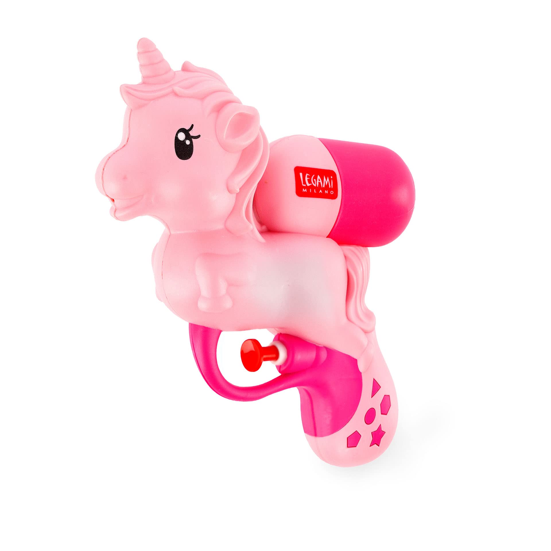 Legami - 50ml Kids Water Gun for Outdoor Play 13.5 x 17 cm Unicorn Theme