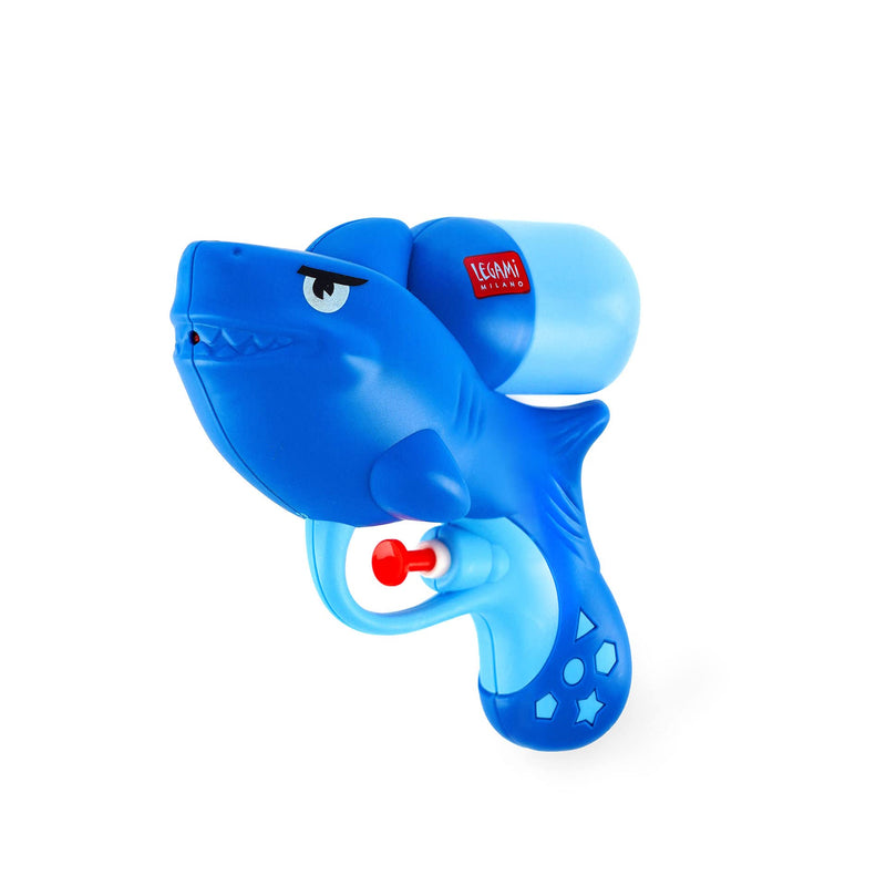 Legami - Kindvriendelijk waterpistool, 50 ml, om buiten te spelen, 13,8 x 11,6 cm, haai