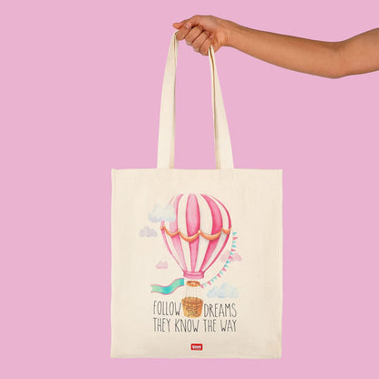 Legami Cotton Bag - Air Balloon