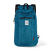 Legami Unisex-Adult Zaino Pieghevole Folding Backpack, Blue Petrol, 15 L