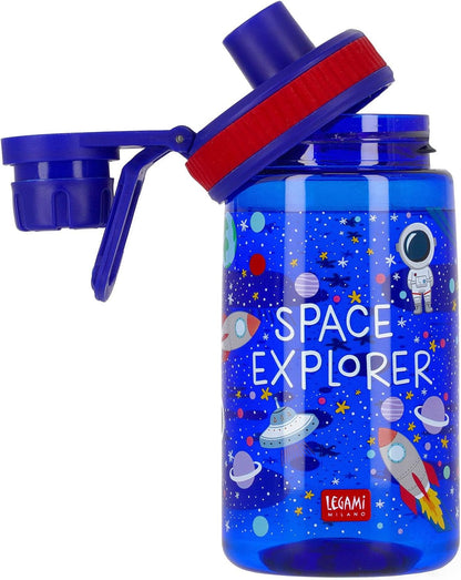 Legami - Borraccia per bambini, Leggera, Chiusura ermetica, Senza BPA, 400 ml, Tema