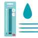 Erasable Gel Pen Refills for Legami Pens - Pack of 3 Turquoise Blue