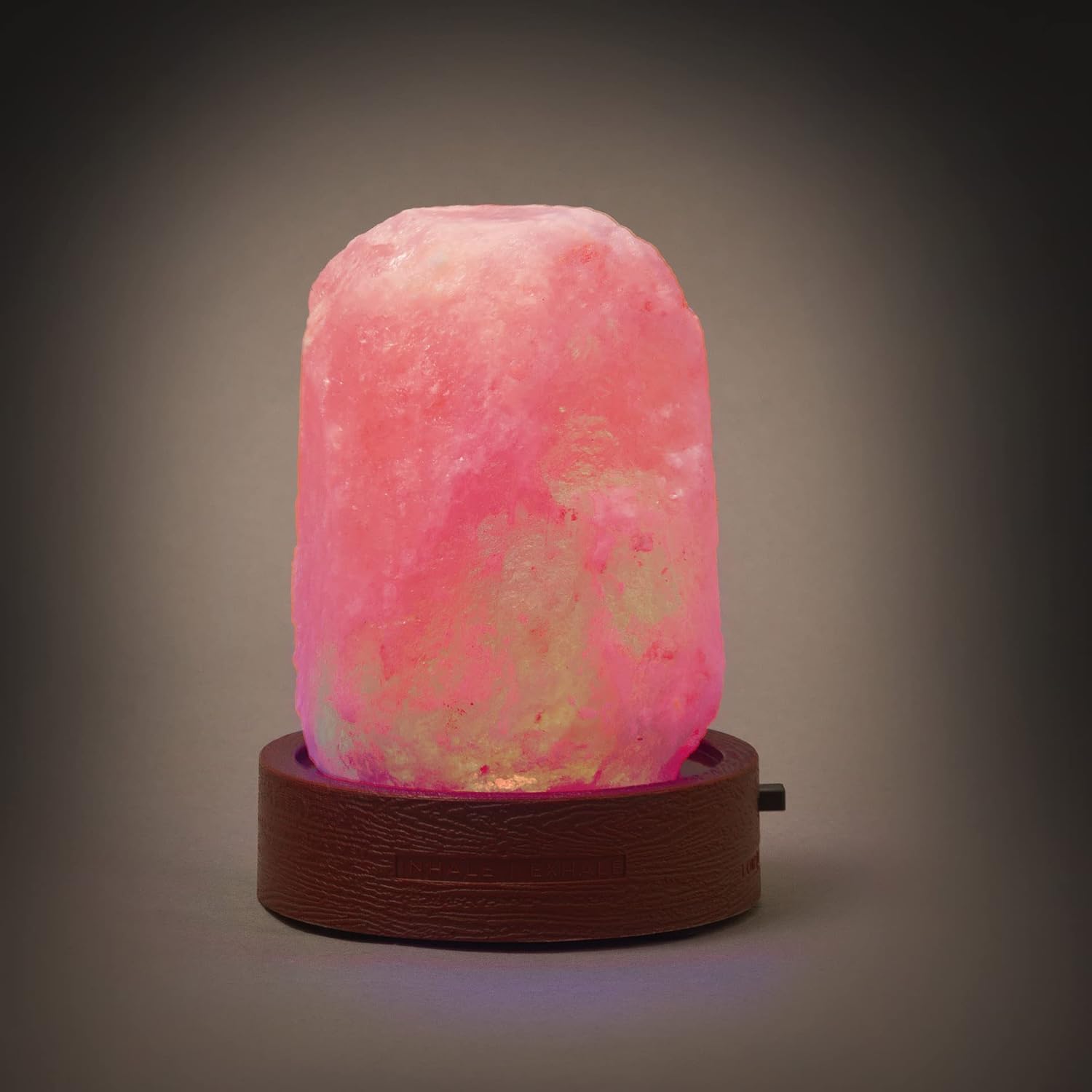 Legami - Himalayan Salt Lamp, Mini, Ø 7 cm, 300/400 g, Chromotherapy, Natural Shape, Luminous Effect, Batteries Not Included, Handmade
