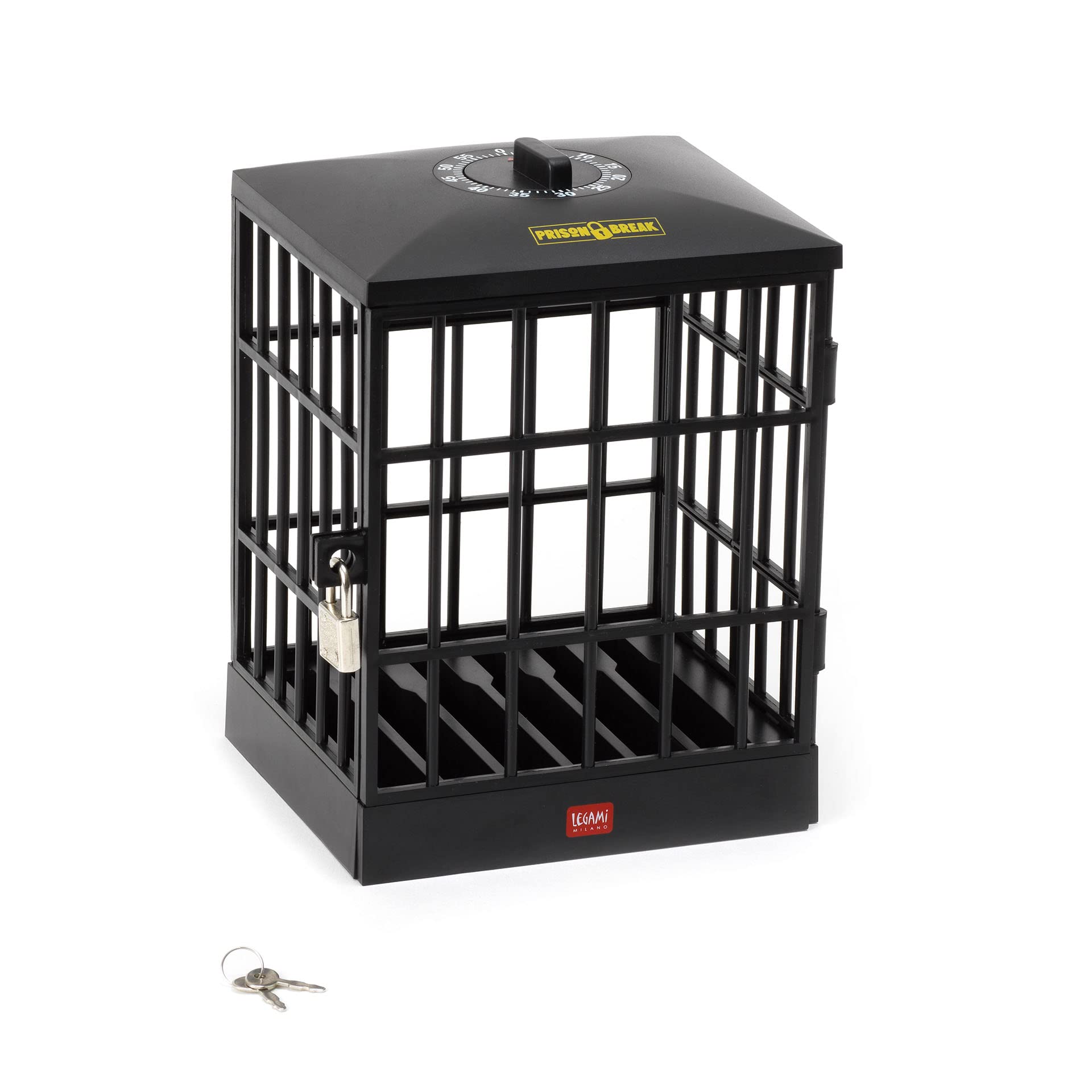 Legami Cell Phone Jail, Black, Standard