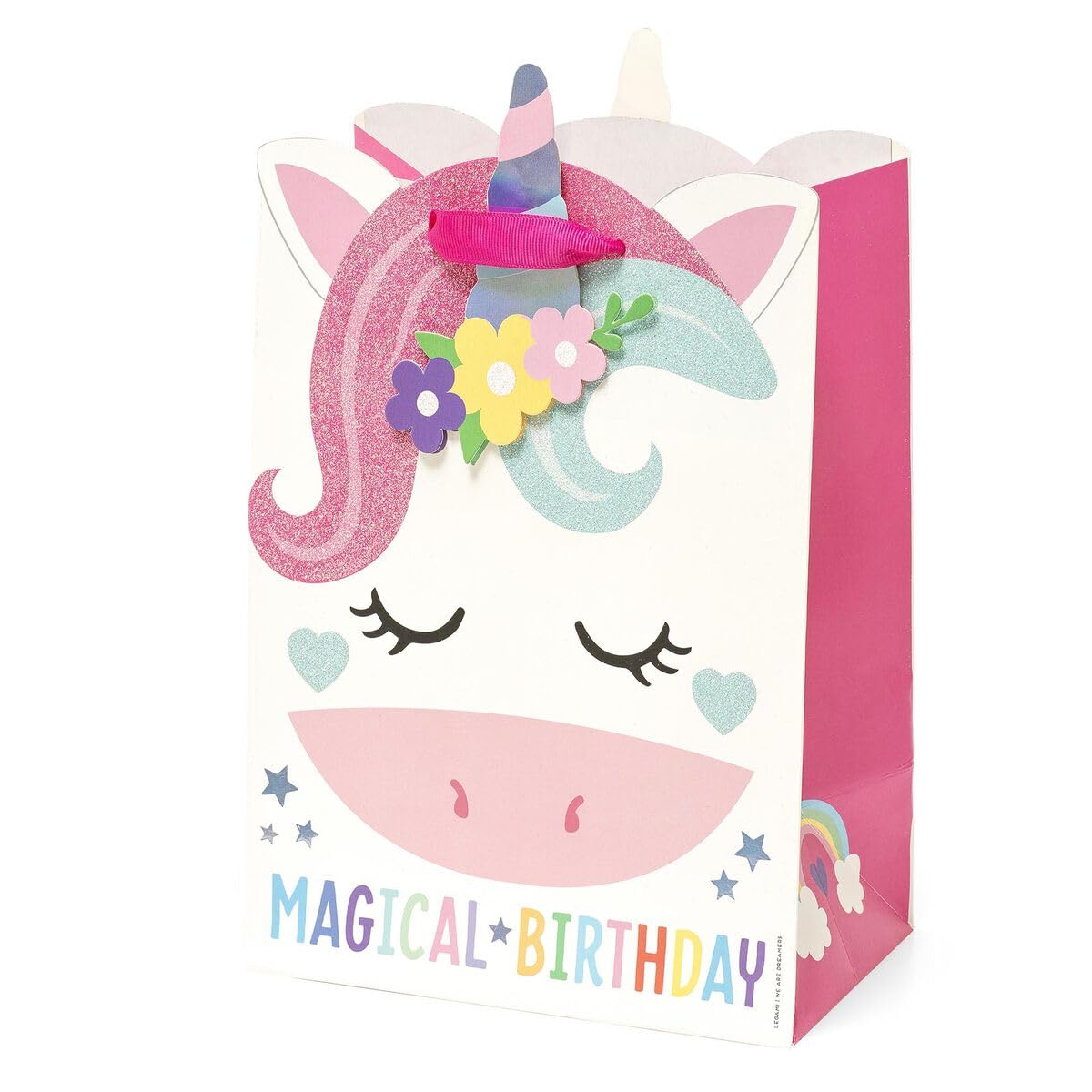 Legami Unicorn Gift Bag, Medium