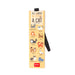 Legami - Bookmark with Elastic Page Marker, Also Useful to Keep The Book Closed, in Certified plasticized Paper, 4.8 x 17.5 cm, Kitty Theme