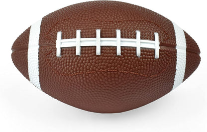 Legami - Set of 3 Mini Balls, Mini Ball Set, 12 x 3.8 cm, Soccer Ball, American Football and a Basketball Ball, all in Miniature, Plastic