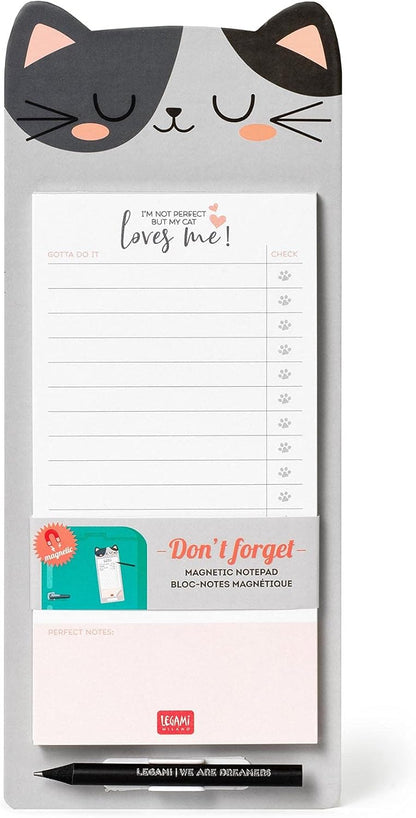 LEGAMI Don't Forget Kittens Magnetic Notepad 11 x 28 cm