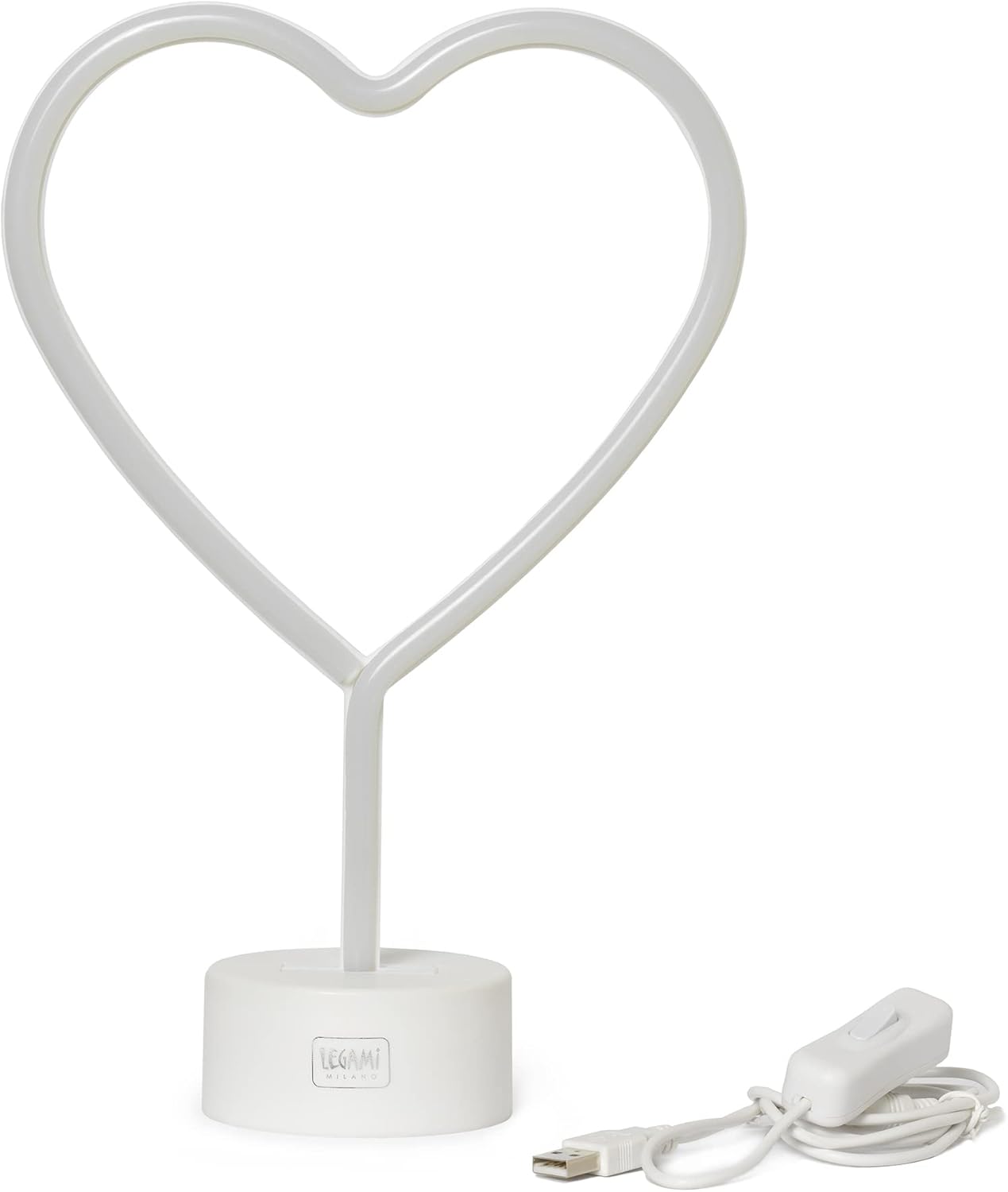 It's a Sign - Heart, Neon Effect LED Lamp