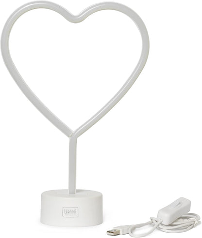 It's a Sign - Heart, Neon Effect LED Lamp