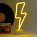 Legami - Neon Effect Led Lamp, It's a Sign, H 31cm, Flash Theme, Dual Power, USB Cable (Included) or Batteries (not Included), Table Lamp, Multicolor Light
