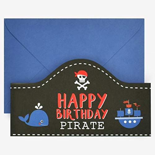 LEGAMI Party Greeting Card Pirate